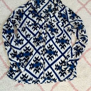 Express button up portofino. Size small